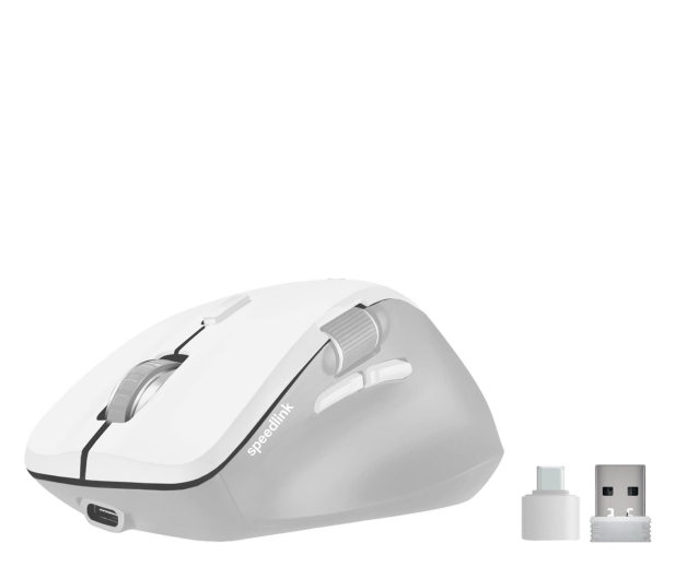 SPEEDLINK LIBERA Rechargeable Mouse - Wireless, Bluetooth, Silent, whi SL-630021-WT - 1417337 - zdjęcie 2